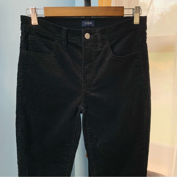 J. Crew Black Corduroy Skinny Pants/Jeans - Picture 3 of 7